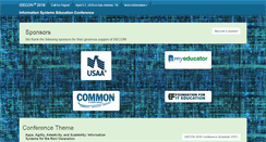 Desktop Screenshot of isecon.org